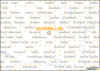 map of Unterpolling