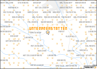 map of Unterpremstätten