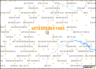 map of Unterrabenthan