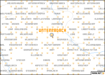 map of Unterradach