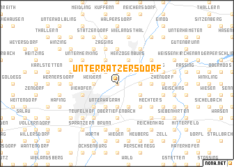 map of Unterratzersdorf