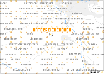 map of Unterreichenbach