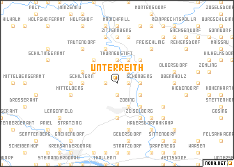 map of Unterreith