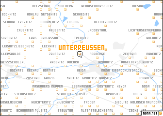 map of Unterreußen