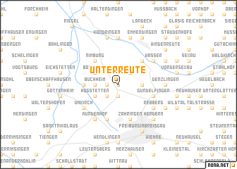 map of Unterreute