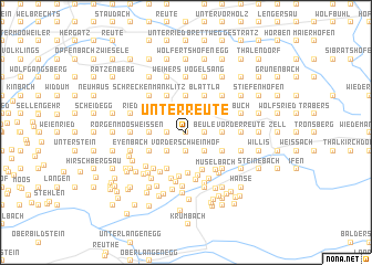 map of Unterreute