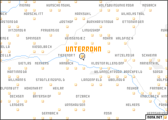 map of Unterrohn