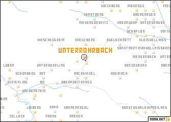 map of Unterrohrbach