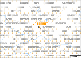 map of Unterrot