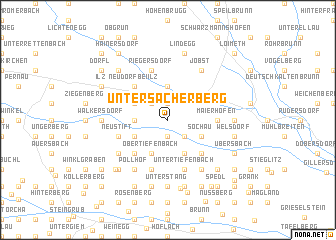 map of Untersacherberg