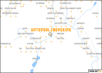 map of Untersalzberg Eins