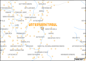 map of Unter Sankt Paul