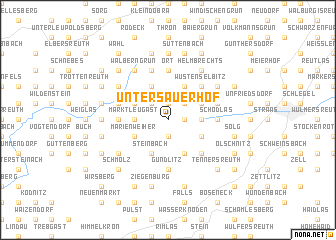 map of Untersauerhof