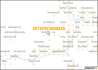map of Unterschamberg