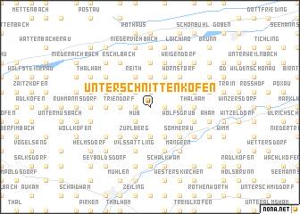 map of Unterschnittenkofen