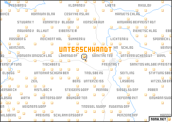 map of Unterschwandt