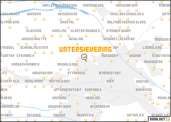 map of Untersievering