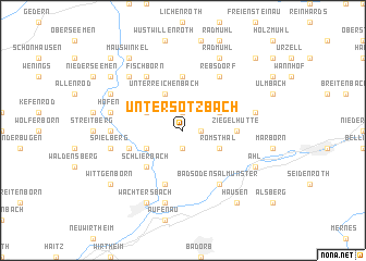 map of Untersotzbach