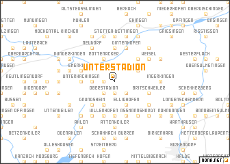 map of Unterstadion