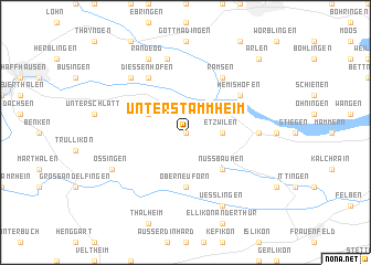 map of Unter-Stammheim