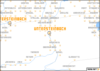 map of Untersteinbach