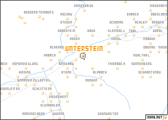 map of Unterstein