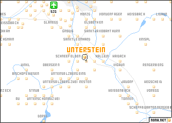 map of Unterstein