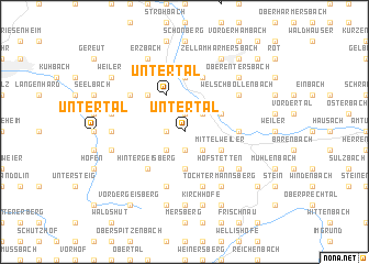 map of Untertal