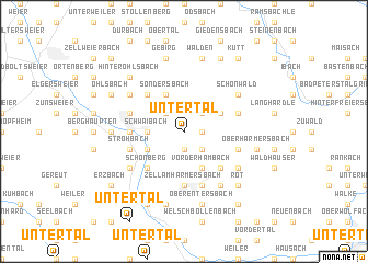 map of Untertal