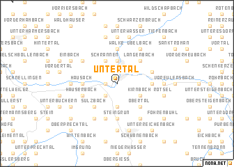 map of Untertal