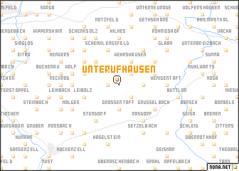 map of Unterufhausen