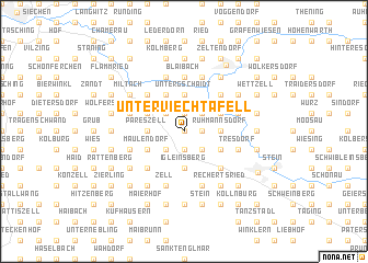 map of Unterviechtafell