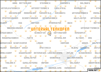 map of Unterwaltenkofen