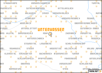 map of Unterwasser