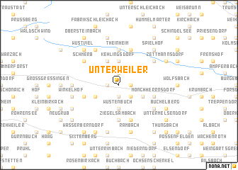 map of Unterweiler