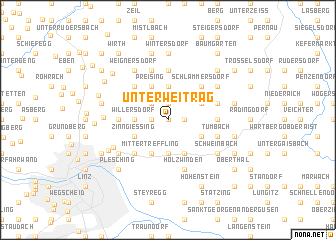 map of Unterweitrag