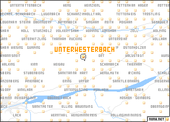 map of Unterwesterbach