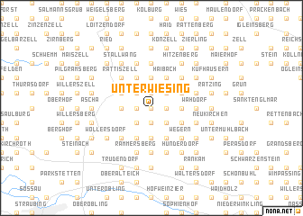 map of Unterwiesing