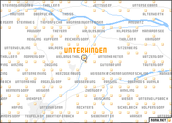 map of Unterwinden