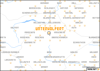 map of Unterwolfert