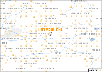 map of Unterwuchl