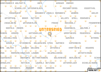 map of Untrasried