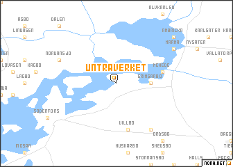 map of Untraverket