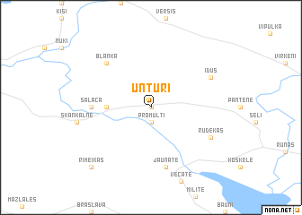 map of Unturi