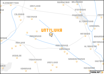 map of Untylivka