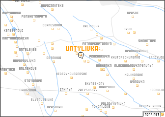 map of Untylivka