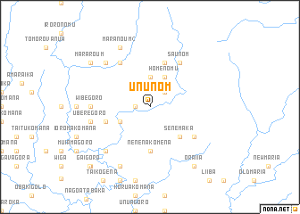 map of Ununom