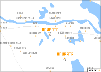 map of Unupata