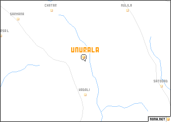 map of Unurāla