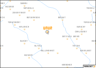 map of Ünür